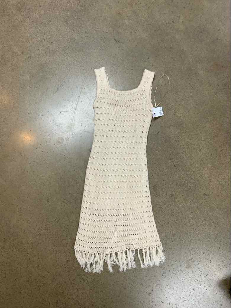 GB Girls (AA) Cream Youth Size 10 Girls CasualDress
