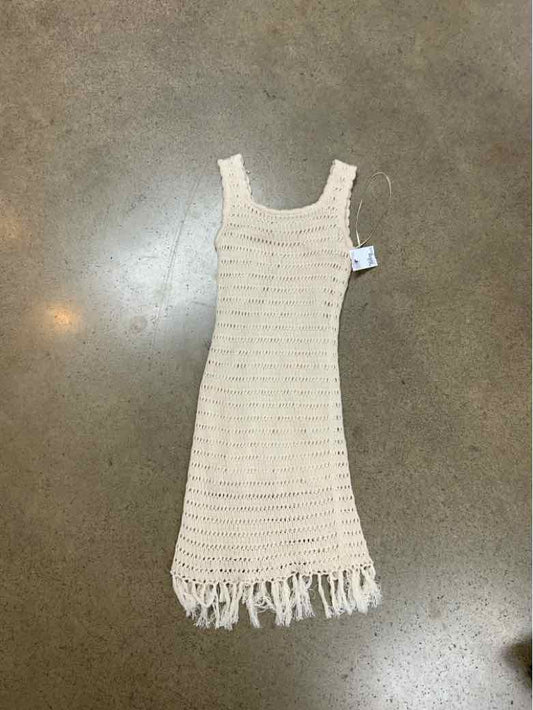 GB Girls (AA) Cream Youth Size 10 Girls CasualDress