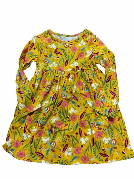 Wonder Nation (E) Yellow Toddler Size 5 Girls CasualDress