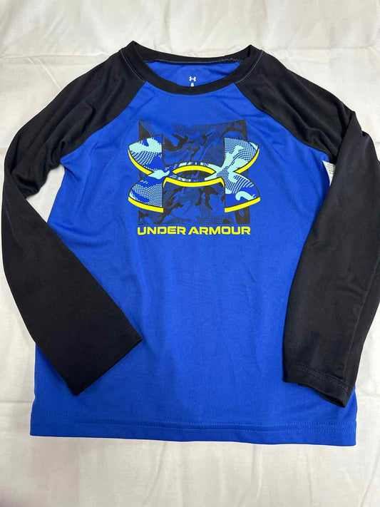 Under Armour (B) Blue Youth Size 6 Boys LSTop