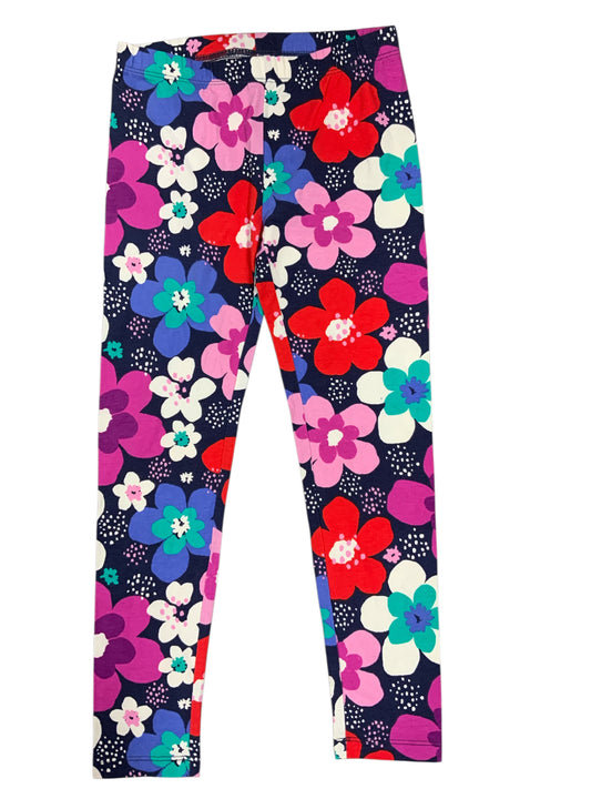 Gymboree (C) Floral Youth Size 7 Girls BasicLeggings
