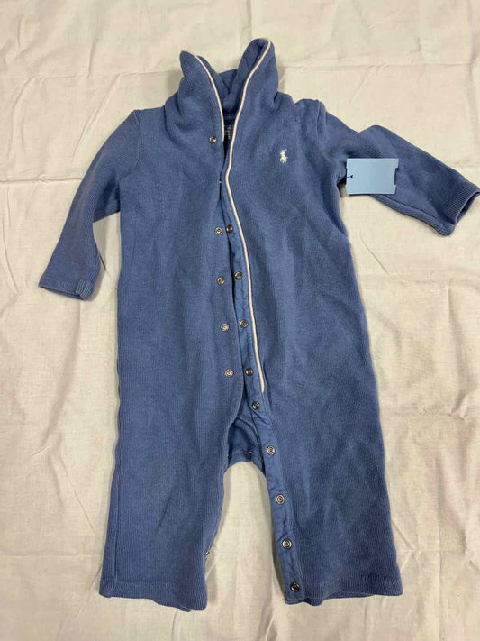 Ralph Lauren (A) Blue Infant Size 9 MO Boys 1PC Casual