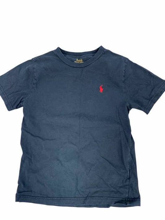 Polo Ralph Lauren (A) Black Youth Size 8 Boys SSTop