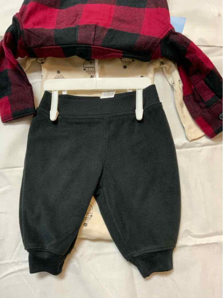 Carters (C) Cream Infant Size 3 MO Boys 3PC Casual