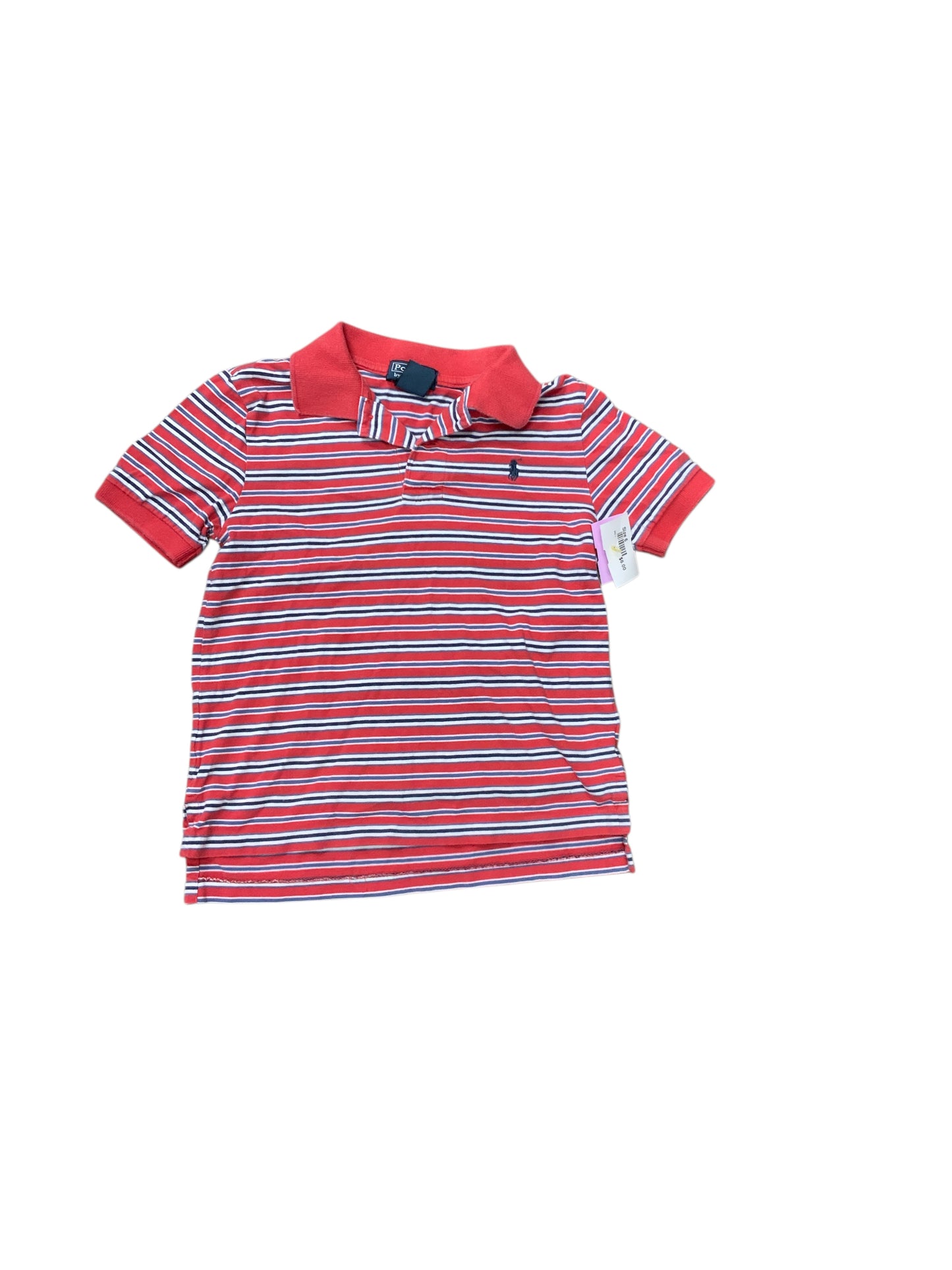 Polo Ralph Lauren (A) Red Youth Size 6 Boys SSTop