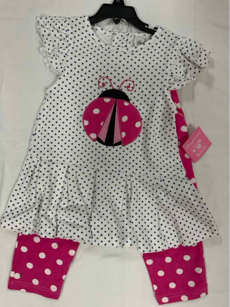 Rare Editions (B) Blue Toddler Size 4 Girls 2PCCasual