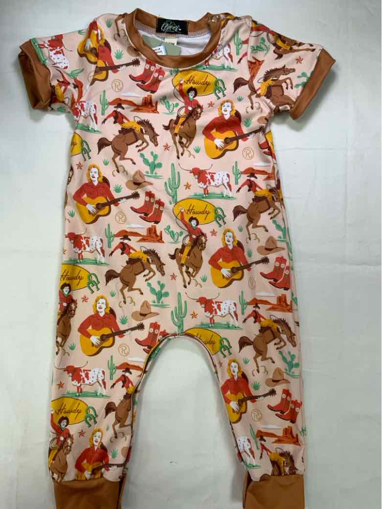CLOVER COTTAGE Brown Infant Size 12 MO Boys 1PC Casual