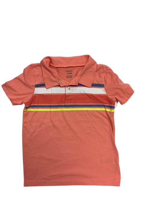 Carters (C) Pink Toddler Size 5T Boys SSTop