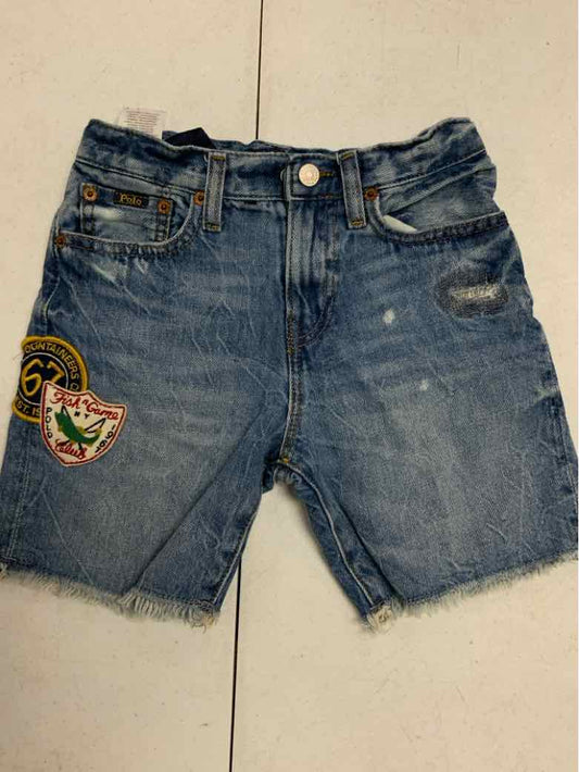 levis Blue Youth Size 7 Boys ShortDenim
