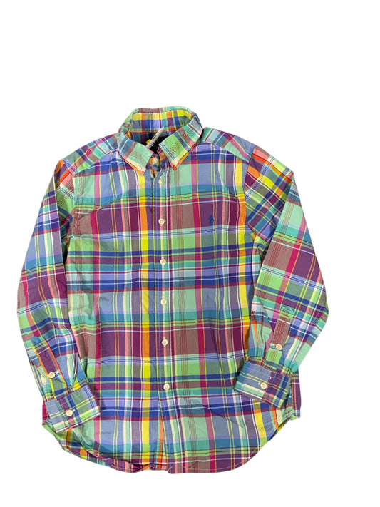 Ralph Lauren (A) Blue Youth Size 12 Boys ButtondownLS