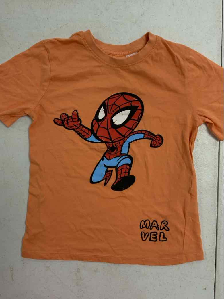 H & M (D) Orange Youth Size 7 Boys SSTop