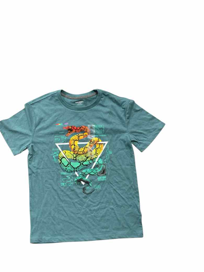 Old Navy (C) Blue Youth Size 14 Boys SSTop