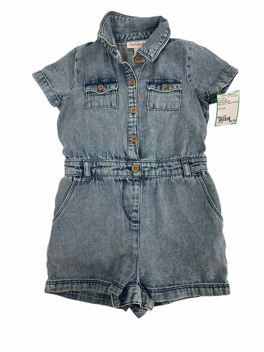 Cat and Jack (D) Blue Toddler Size 2T Girls CasualRomper