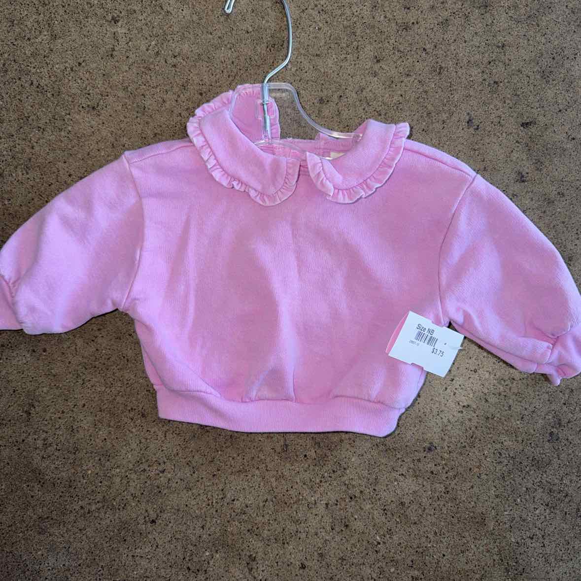 Cat and Jack (D) Purple Infant Size NB Girls LSTop