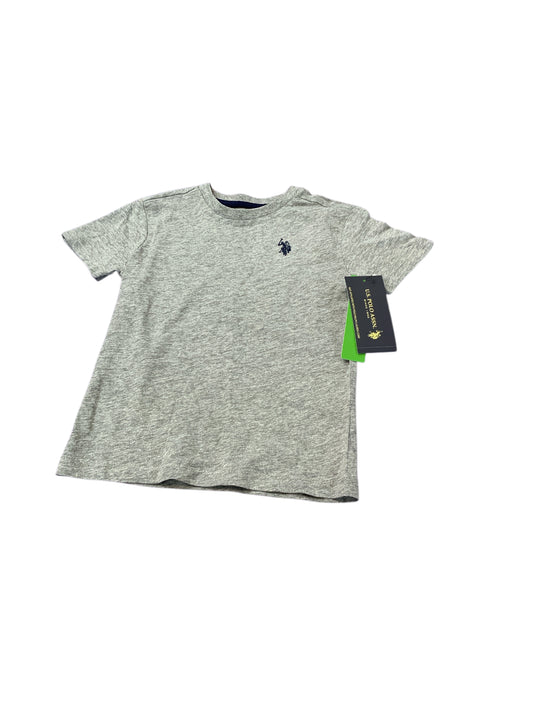 US Polo Association (C) Gray Toddler Size 5 Boys SSTop