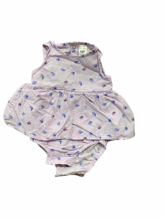 Simple Joys by Cartes Purple Infant Size 6-9  MO Girls 1PC Casual
