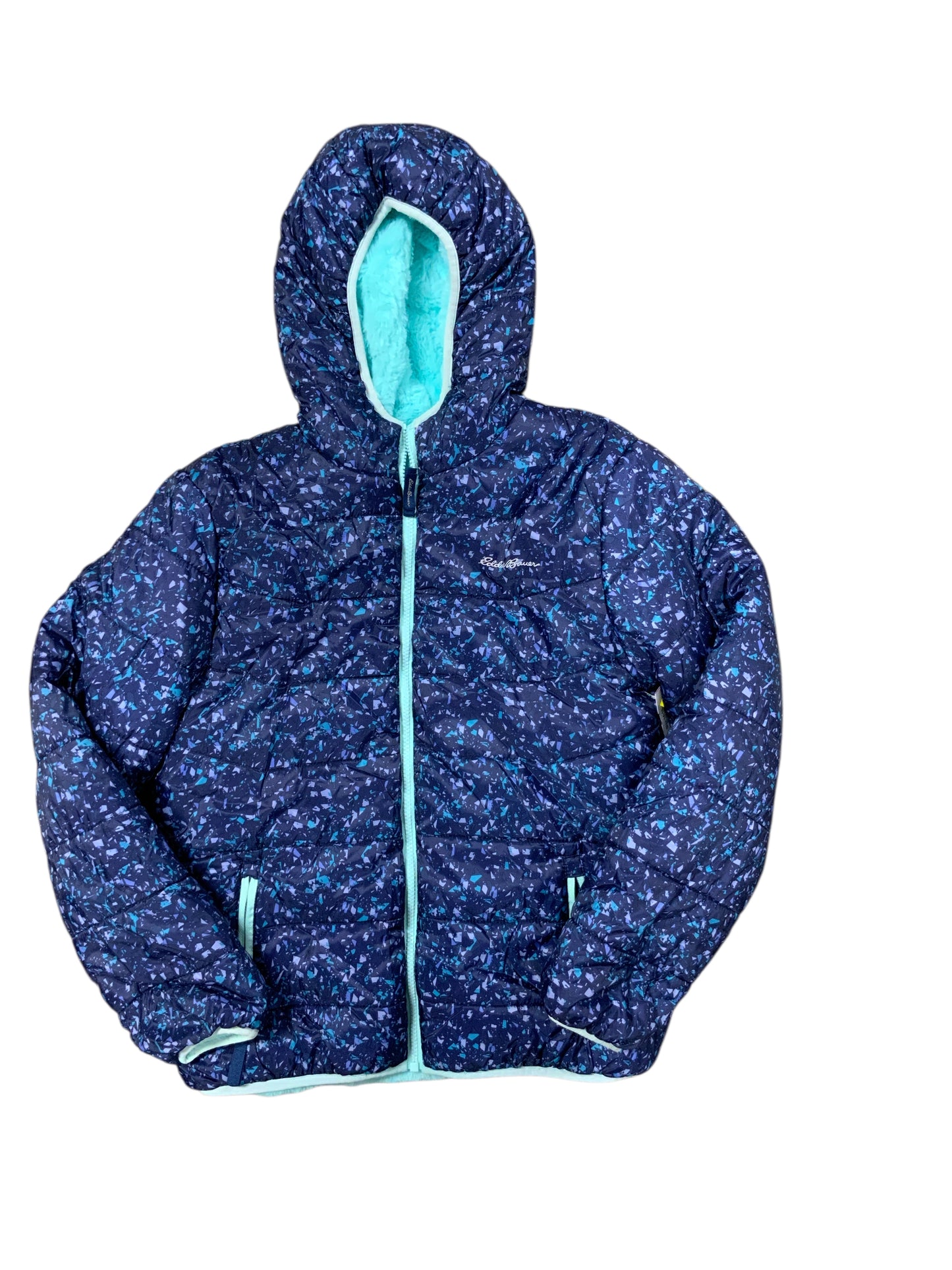 Eddie Bauer (B) Blue Youth Size 14-16 Girls Jacket Heavy