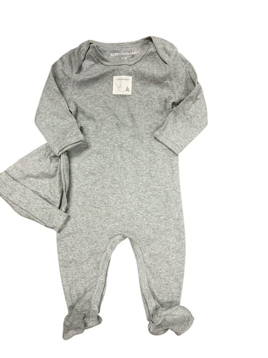 Burts Bees (C) Gray Infant Size 0-3 MO Boys 2PC Casual