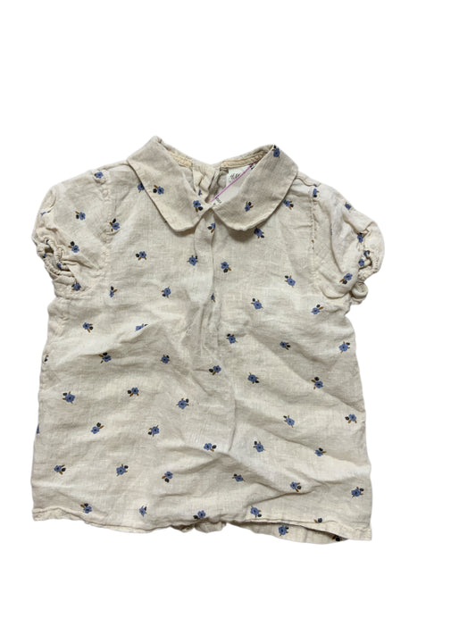 H & M (D) Cream Toddler Size 4 SSTop