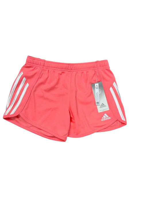 Adidas (B) Pink Youth Size 12 Girls ShortBasic