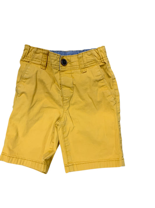 OshKosh BGosh Yellow Toddler Size 4T Boys ShortChino