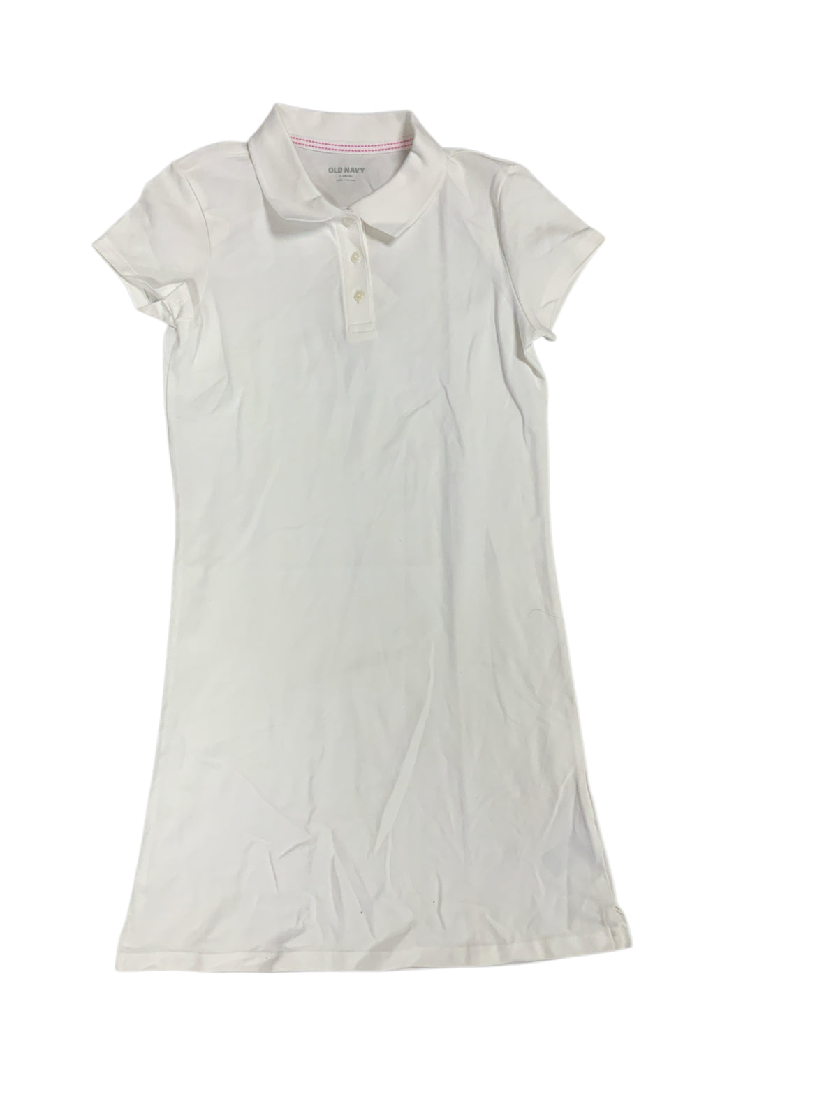 Old Navy (C) White Youth Size 12 Girls UniformDress
