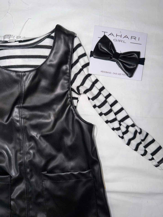 Tahari (C) Black Toddler Size 2T Girls 2PCCasual