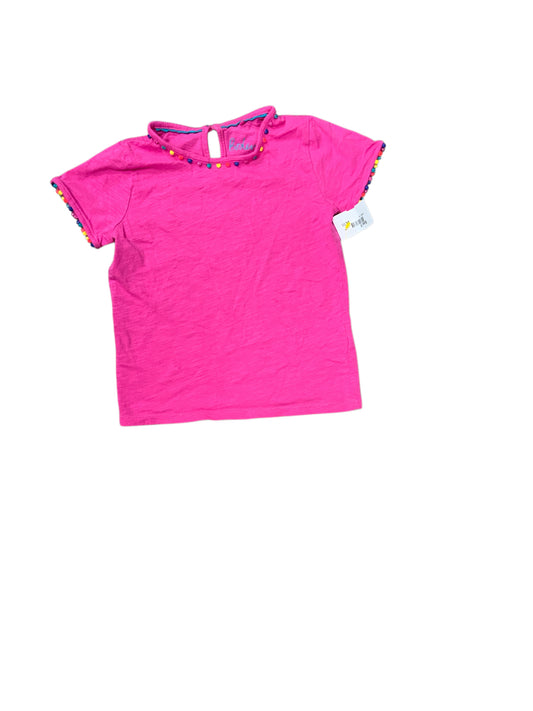 Mini Boden (A) Pink Youth Size 8 Girls SSTop