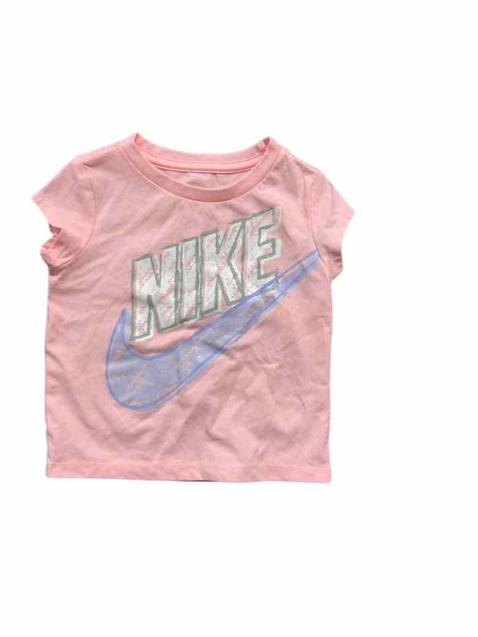 Nike (B) Pink Toddler Size 2T Girls SSTop
