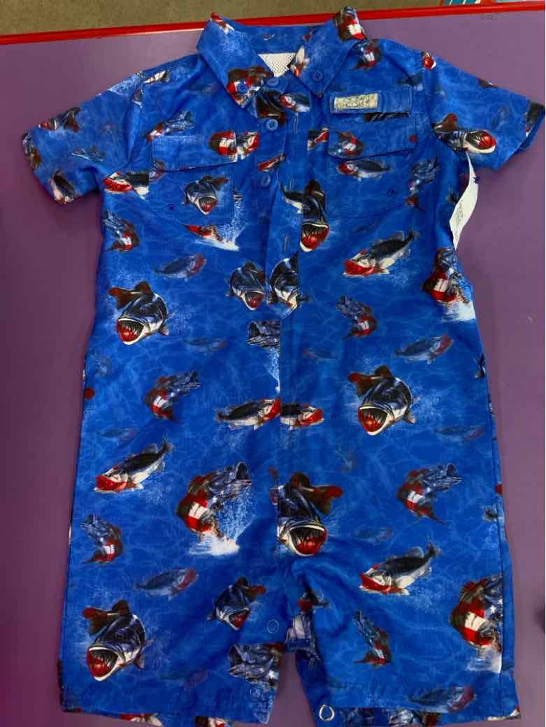 ocean + coast Red White Blue Infant Size 24 MO Boys 1PC Casual