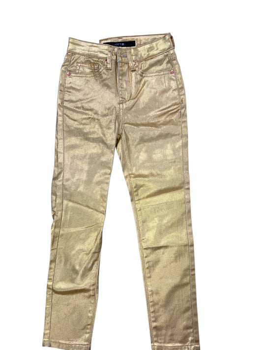 joes Yellow Youth Size 7 Girls PantBasic