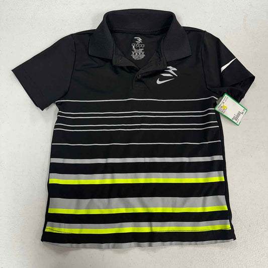 Nike (B) Black Youth Size 7 Boys SSTop