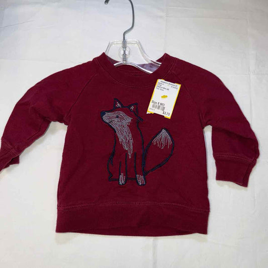 Child of Mine (D) Red Infant Size 6 MO Boys LSTop