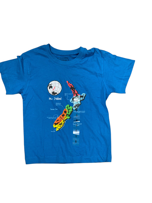 design apparel Blue Youth Size 6 Boys SSTop