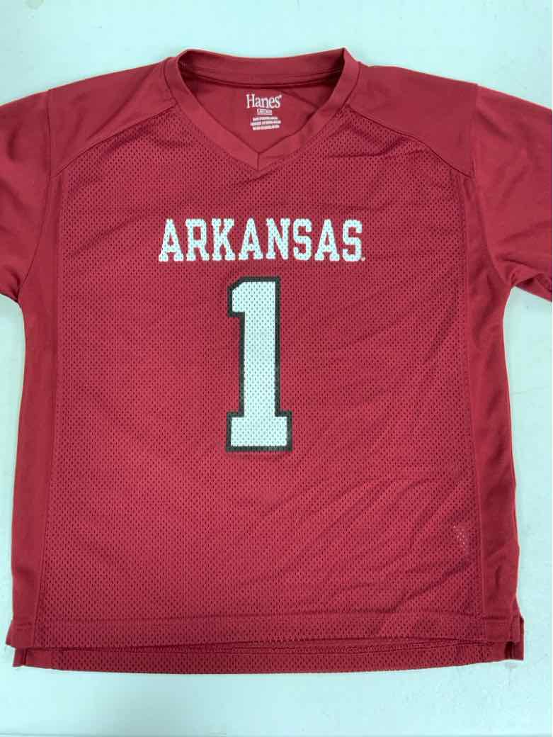 Hanes (D) Red Youth Size 12 Boys SSTop