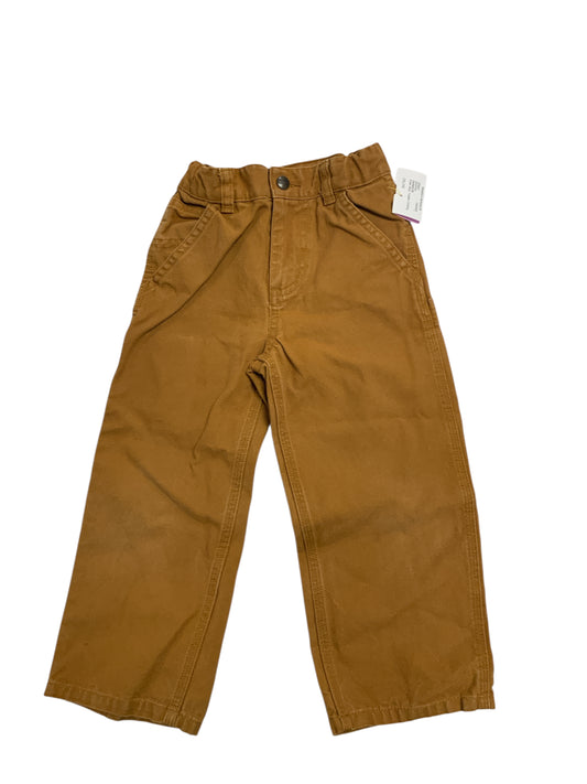 Carhartt (A) Khaki Toddler Size 4 Boys PantChino