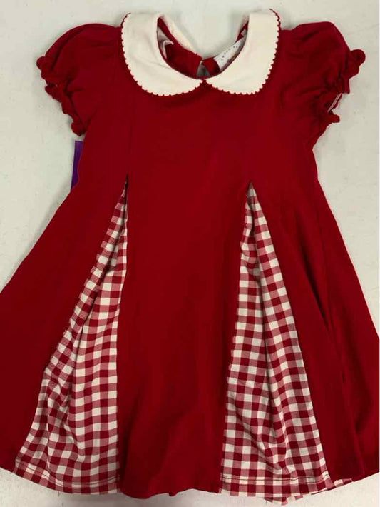SWOON BABY CLOTHING Red Toddler Size 4 Girls CasualDress