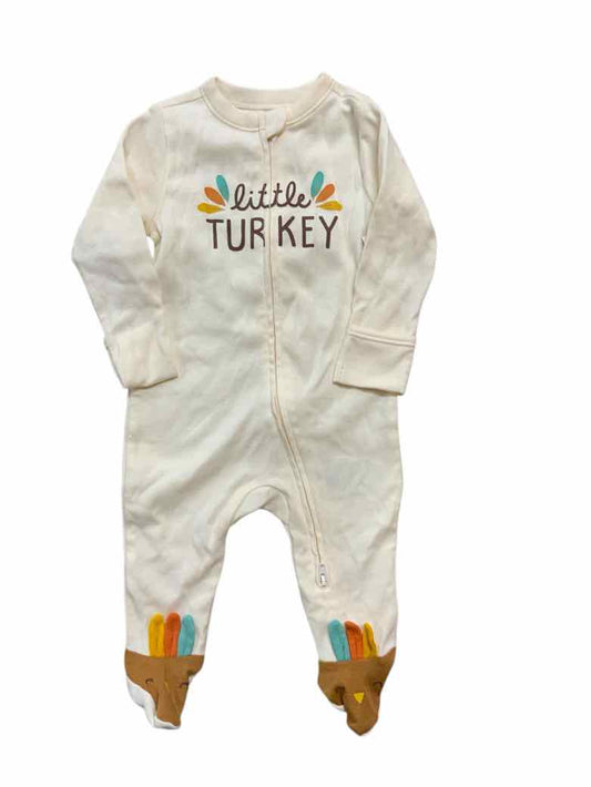 Old Navy (C) Thanksgiving Infant Size 6 MO Boys 1PCSleepwear