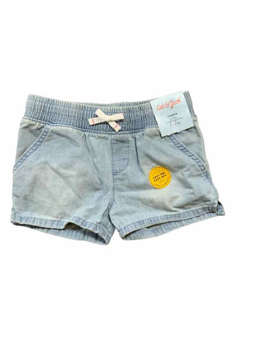 Cat and Jack (D) Blue Toddler Size 5 Girls ShortBasic