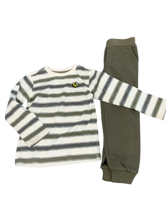 Kids Headquarters (D) Green Youth Size 6 Boys 2PCCasual
