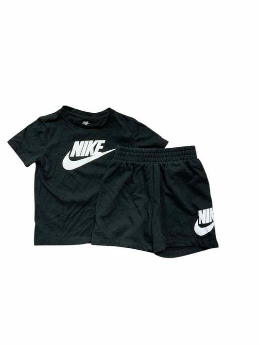 Nike (B) Black Toddler Size 4T Boys 2PCCasual