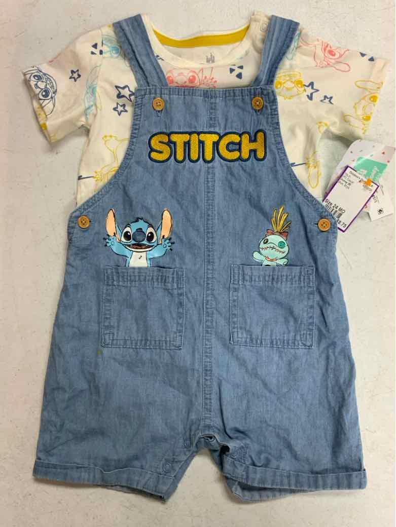 Disney (B) Blue Infant Size 24 MO Boys 2PC Casual