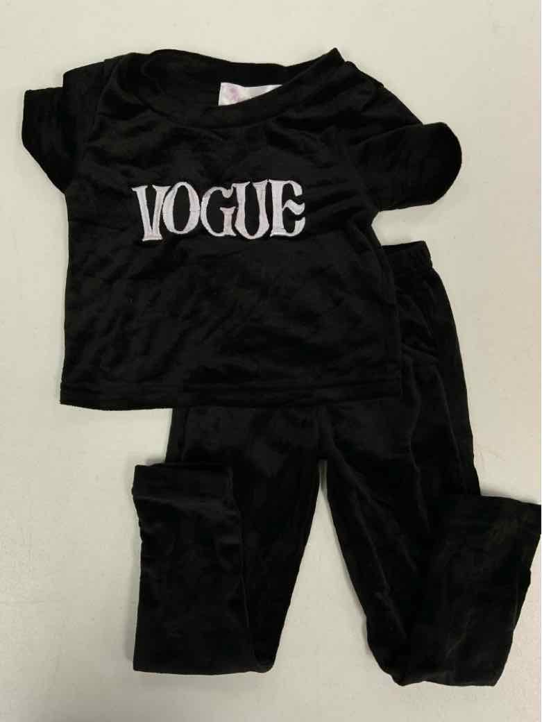 KYLA KLARKE Black Toddler Size 3T Girls 2PCCasual