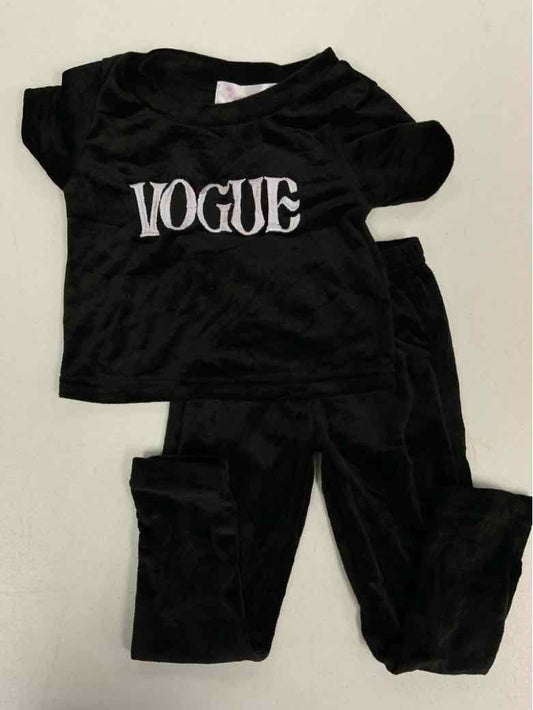 KYLA KLARKE Black Toddler Size 3T Girls 2PCCasual