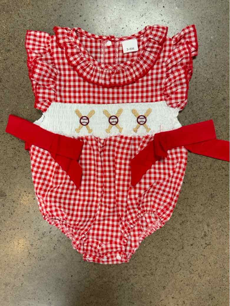no  brand Red Infant Size 6 MO Girls 1PC Casual