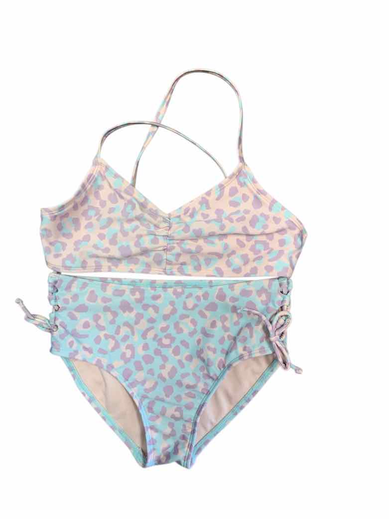 Art Class (D) Purple Youth Size 8 Girls 2PCSwimwear