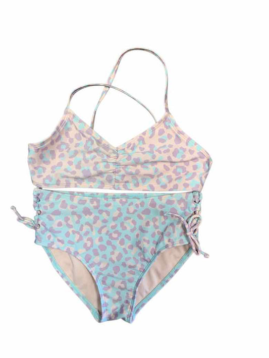 Art Class (D) Purple Youth Size 8 Girls 2PCSwimwear