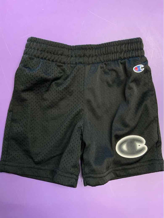 Champion (C) Black Toddler Size 2T Boys ShortAthletic