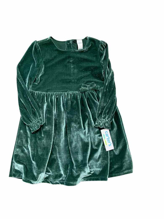 Carters (C) Green Toddler Size 4 Girls CasualDress