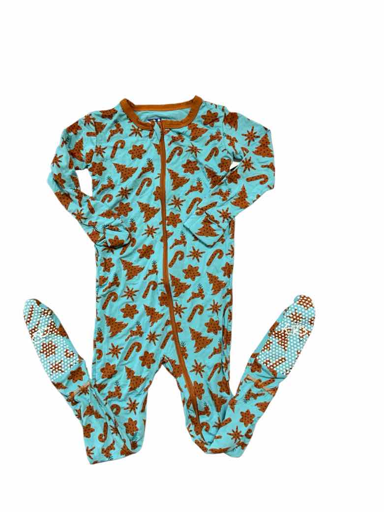 Kickee Pants (B) Blue Toddler Size 4 Boys 1PCSleepwear